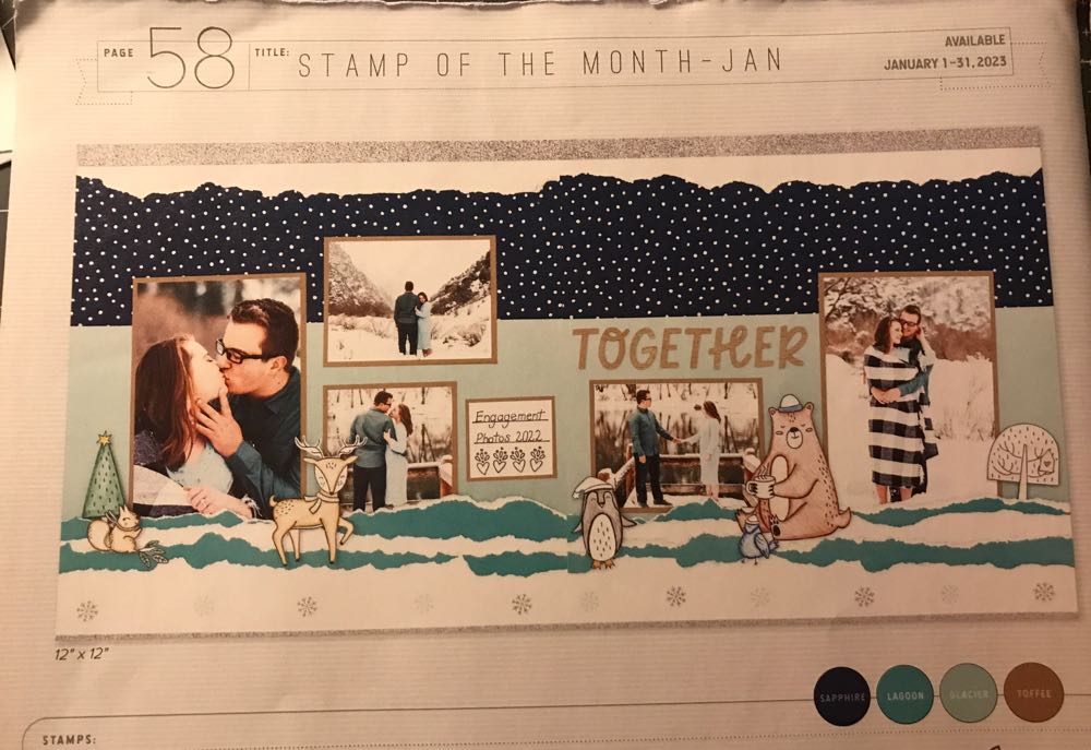 S2301 Frosty Days   stamp collectible - Main Image 3