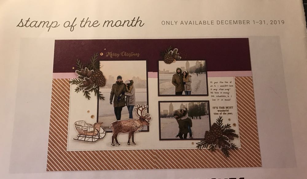 S1912 Reindeer Crossing  stamp collectible - Main Image 3