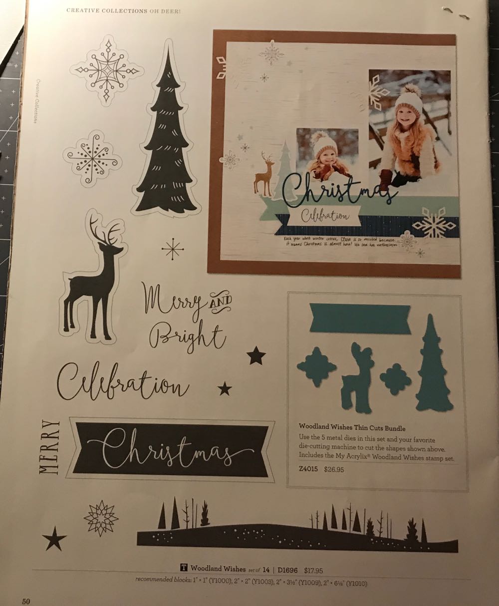 Z4015 Woodland Wishes With Thin Cuts  stamp collectible - Main Image 2