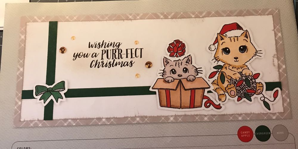 D2045 A Furry Merry Christmas   stamp collectible - Main Image 3