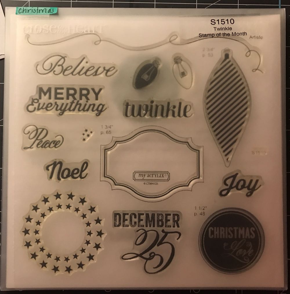 D1529 Cricut Artiste Collection Birthday
