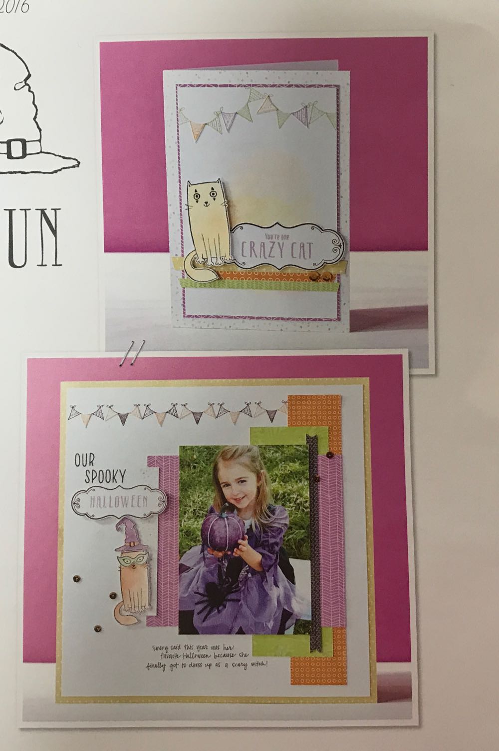 S1608 Purr-fect Halloween  stamp collectible - Main Image 3