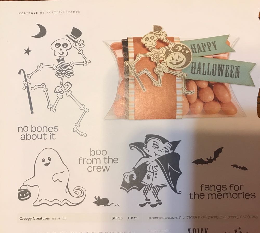 C1522 Creepy Creatures  stamp collectible - Main Image 2