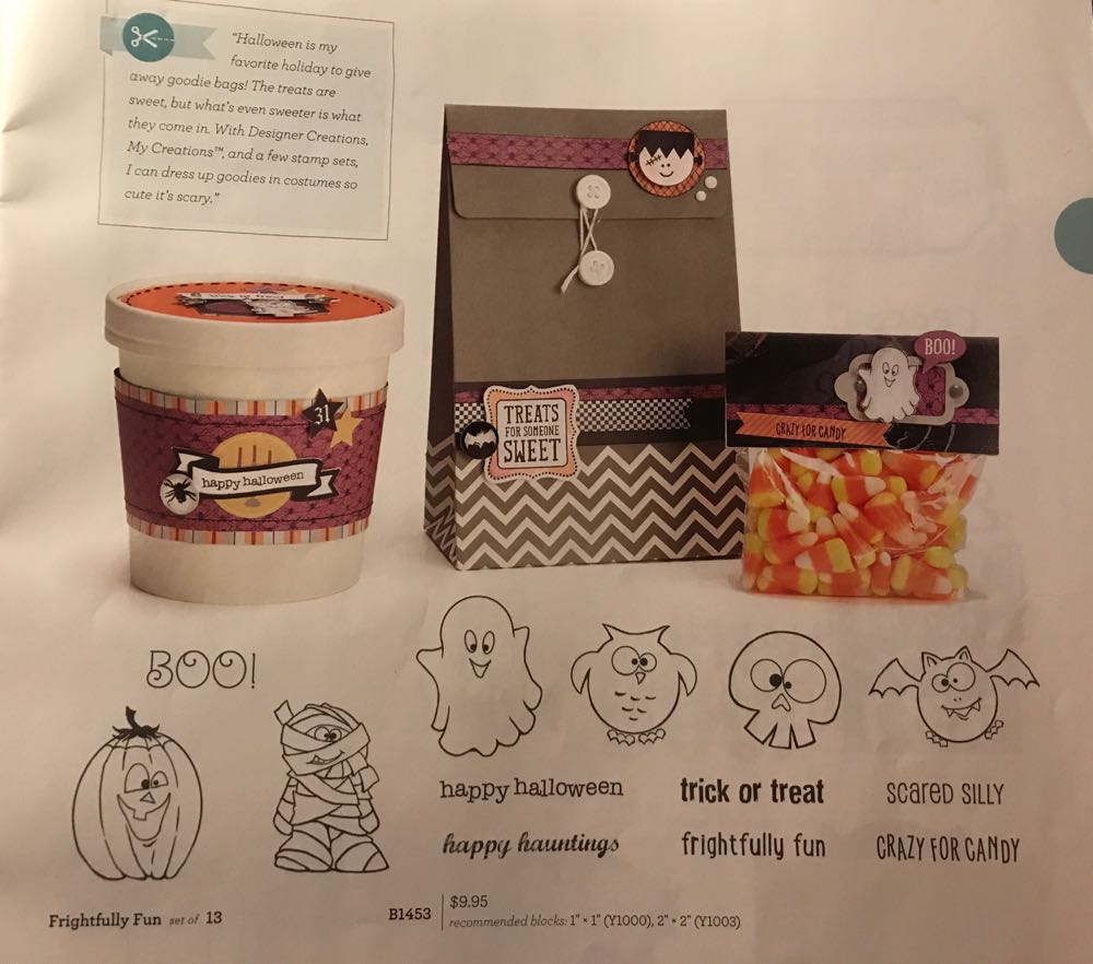 B1453 Frightfully Fun  stamp collectible - Main Image 2