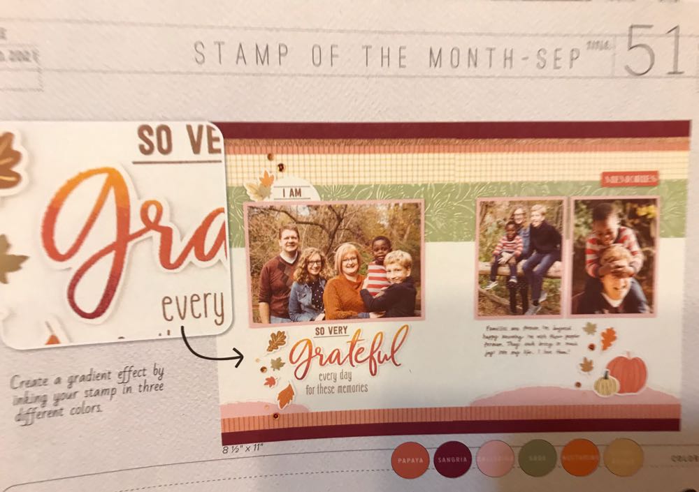 S2109 Grateful For This Life  stamp collectible - Main Image 3