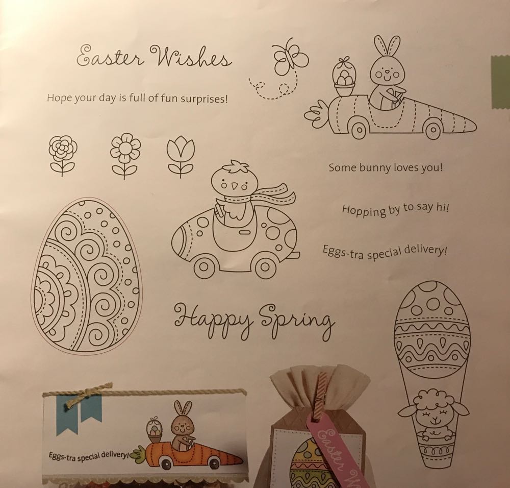 D1633 Hopping By  stamp collectible - Main Image 2