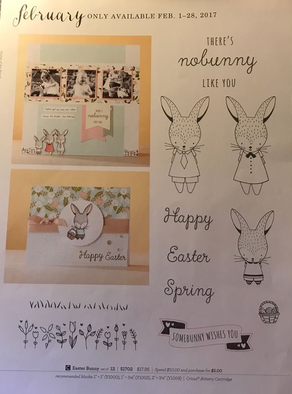 S1702 Easter Bunny  stamp collectible - Main Image 2