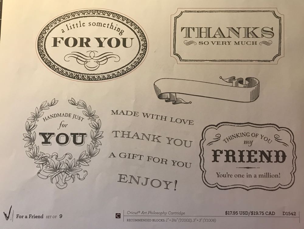 D1542 For A Friend  stamp collectible - Main Image 2