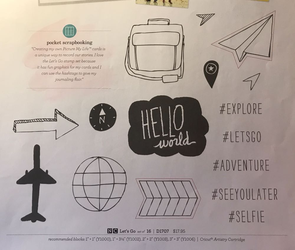 D1707 Let’s Go   stamp collectible - Main Image 2