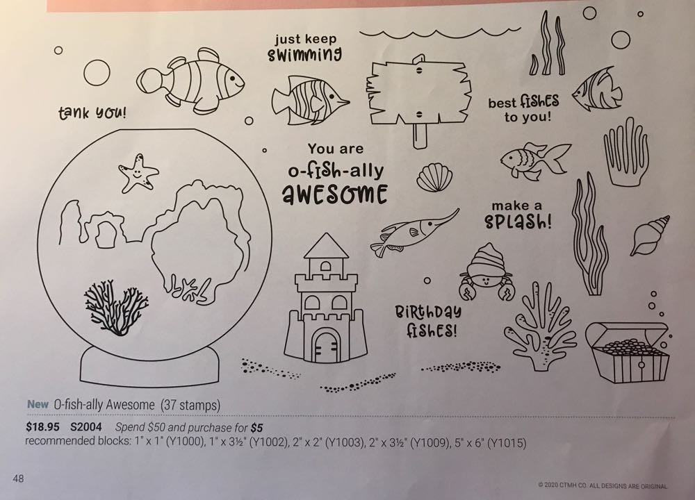 S2004 O-fish-ally Awesome  stamp collectible - Main Image 2