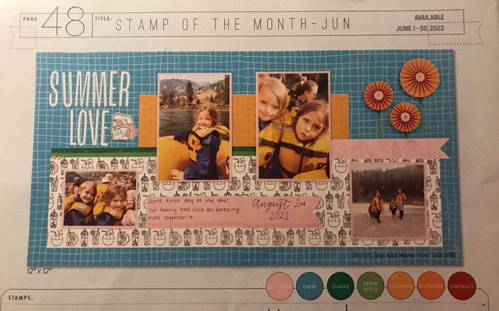 S2206 I Heart Summer  stamp collectible - Main Image 3