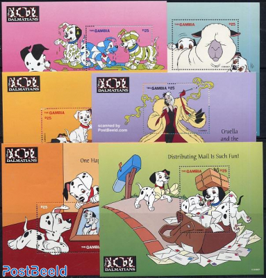 101 Dalmatians  stamp collectible - Main Image 3