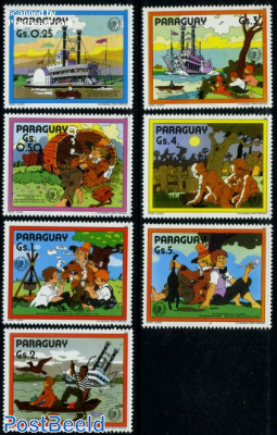  Int. Youth year, Tom Sawyer  stamp collectible - Main Image 2