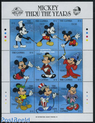 60th Mickey Mouse  stamp collectible - Main Image 2