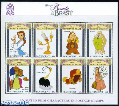 The Beauty and the Beast  stamp collectible - Main Image 4