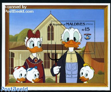 50th Anniversary of Donald Duck  stamp collectible - Main Image 3