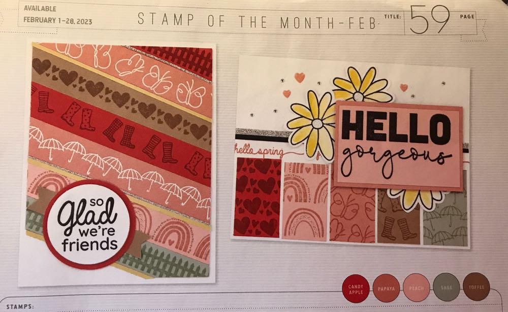 S2302 Springtime Borders  stamp collectible - Main Image 3