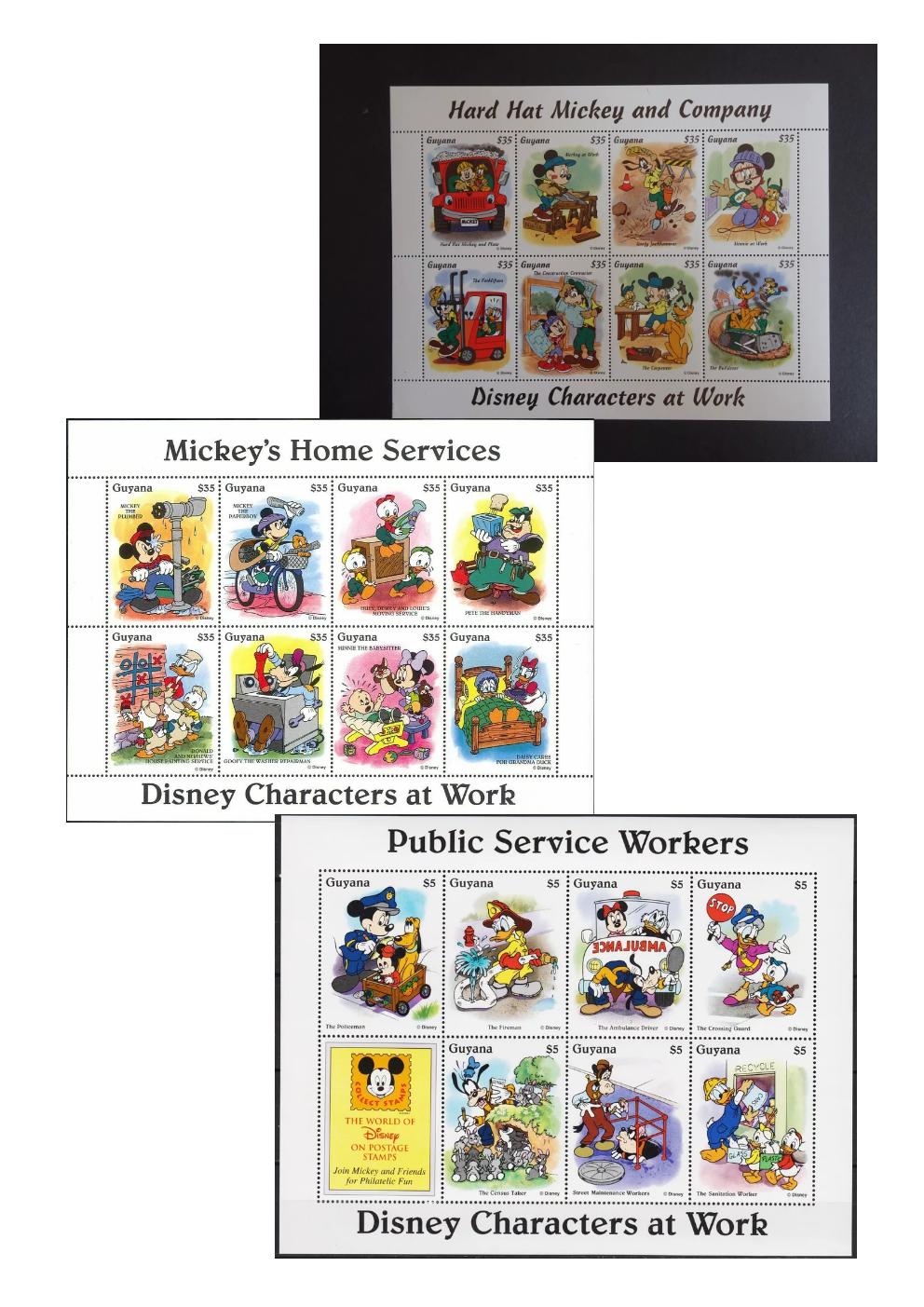 Disney’s Characters At Work  stamp collectible - Main Image 2