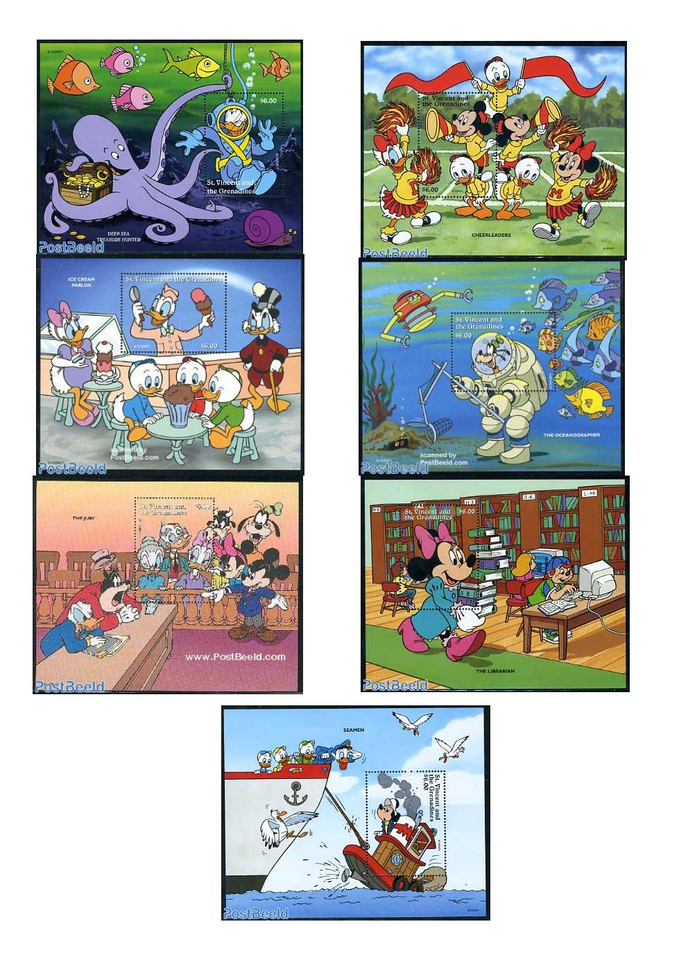 Walt Disney Characters  stamp collectible - Main Image 2