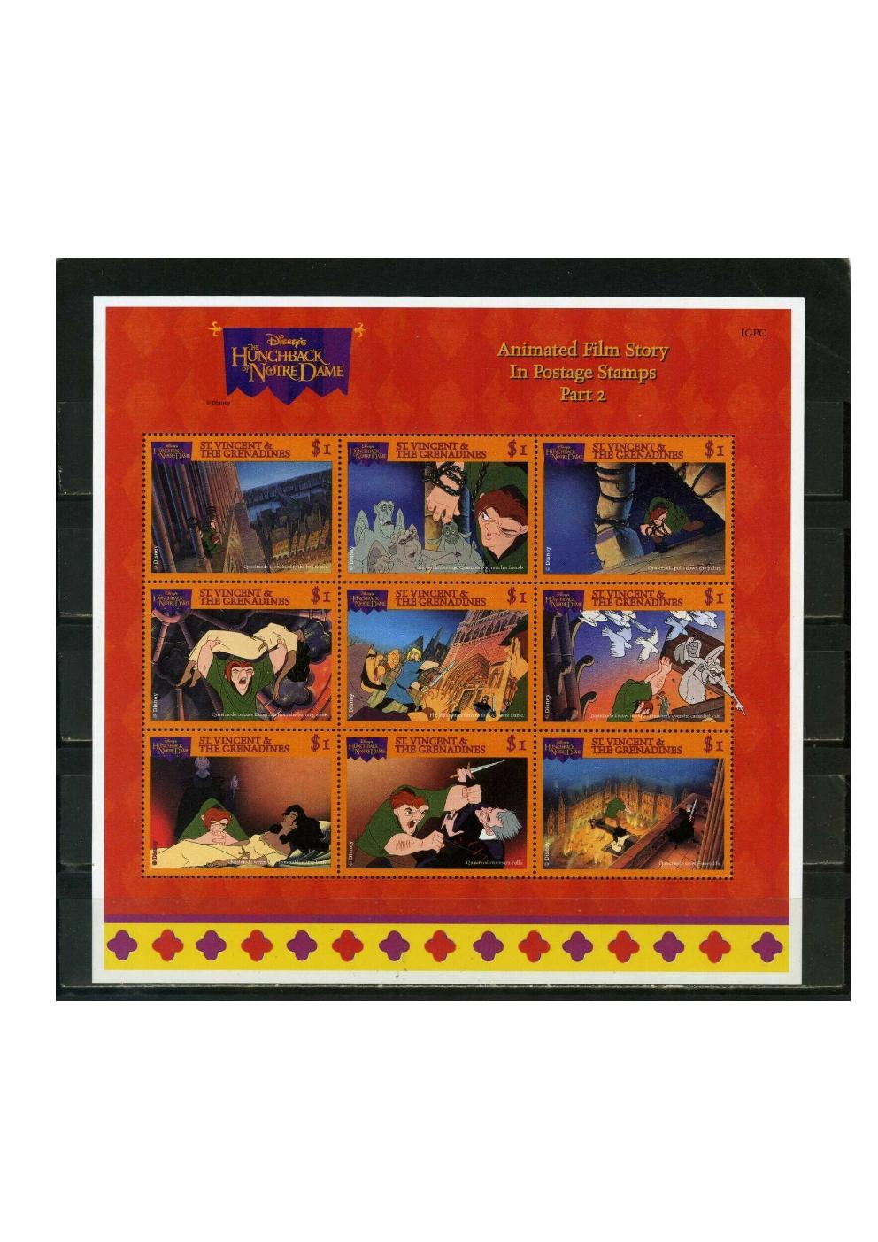 THE HUNCHBACK OF NOTRE DAME  stamp collectible - Main Image 2