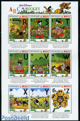 Mickey Mouse ABC  stamp collectible - Main Image 3