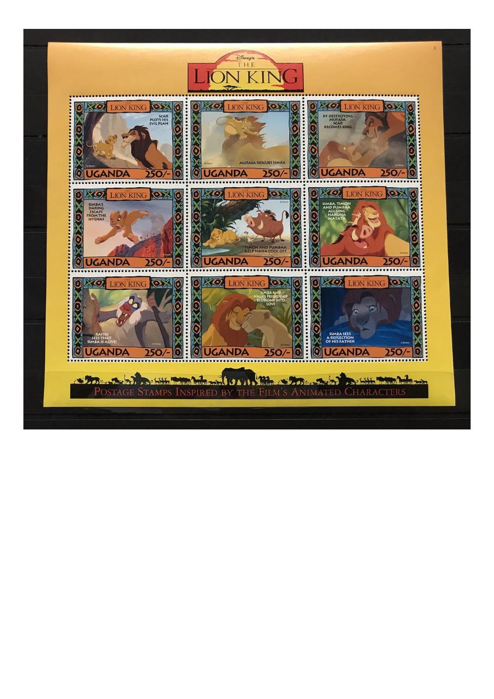 The Lion King  stamp collectible - Main Image 3