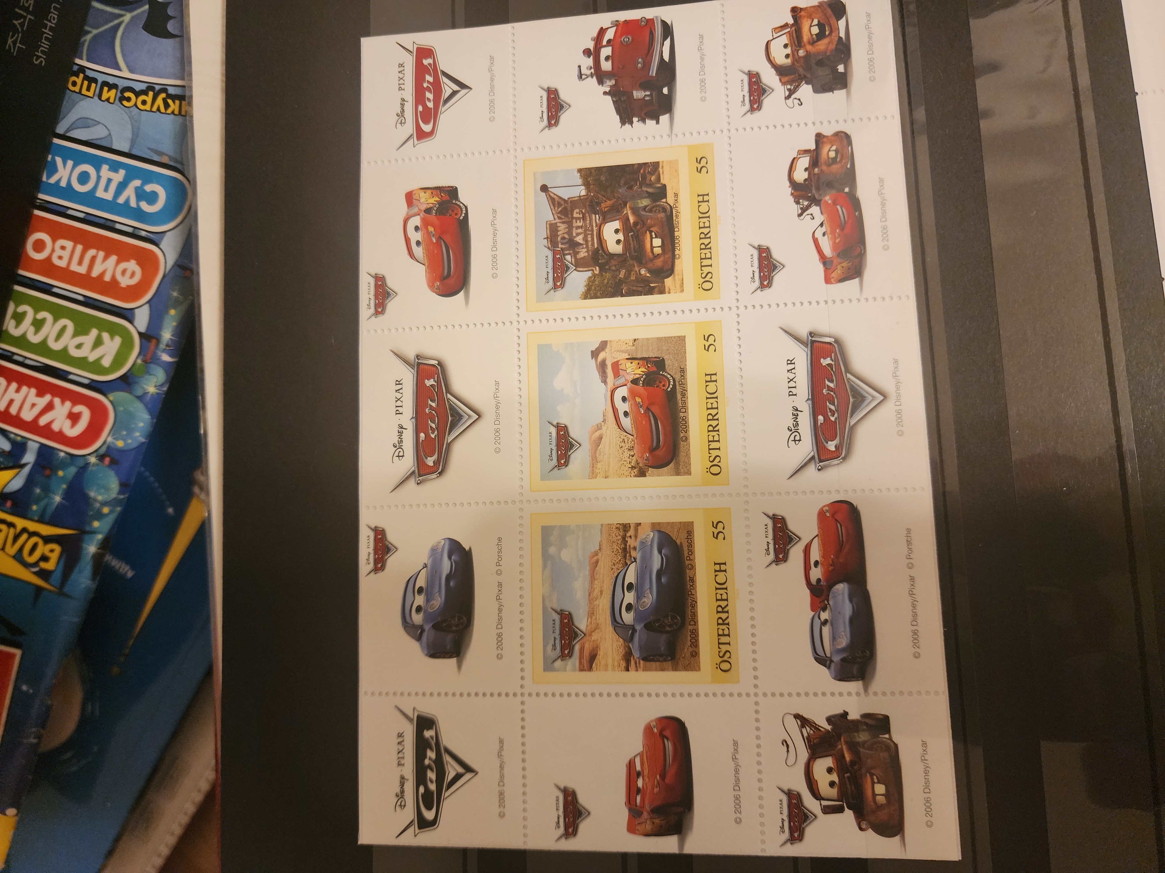 Disney Pixar Cars   stamp collectible - Main Image 2