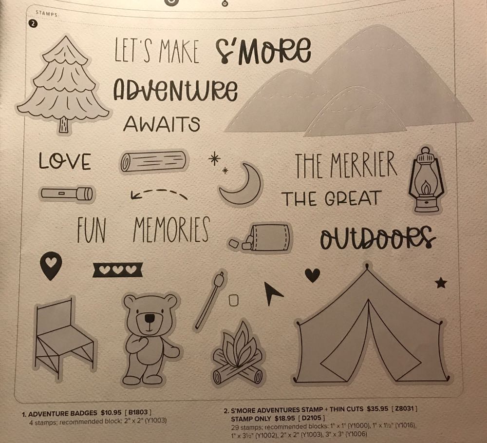 Z8031 Smore Adventures With Thin Cuts  stamp collectible - Main Image 2