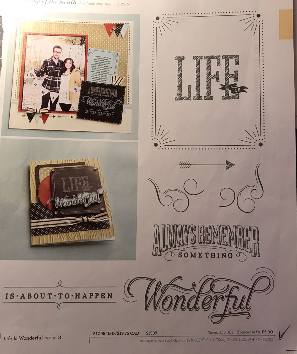 S1507 Life Is Wonderful  stamp collectible - Main Image 2