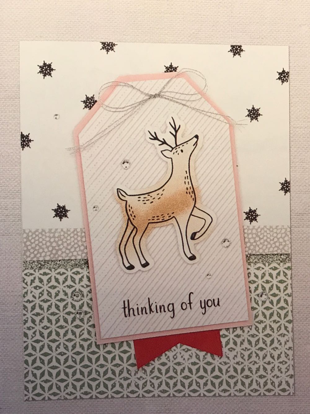 Z7111 Bear Hugs And Deer Wishes With Thin Cuts  stamp collectible - Main Image 4