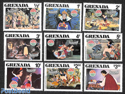 Christmas. Snow White And the Seven Dwarfs  stamp collectible - Main Image 2