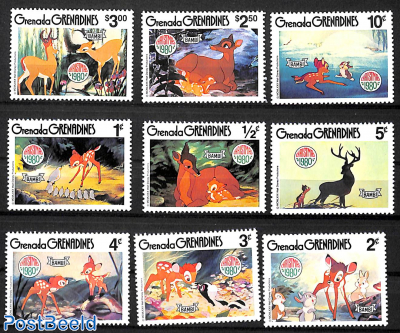 Christmas. Bambi  stamp collectible - Main Image 2