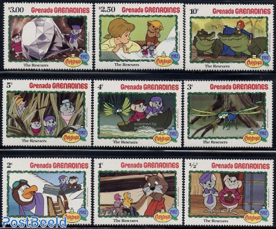 Christmas. The Rescuers  stamp collectible - Main Image 2