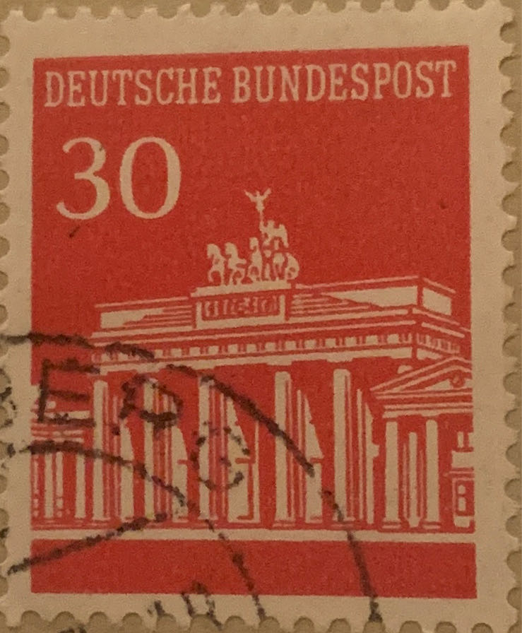 Brandenburg Gate  stamp collectible - Main Image 2