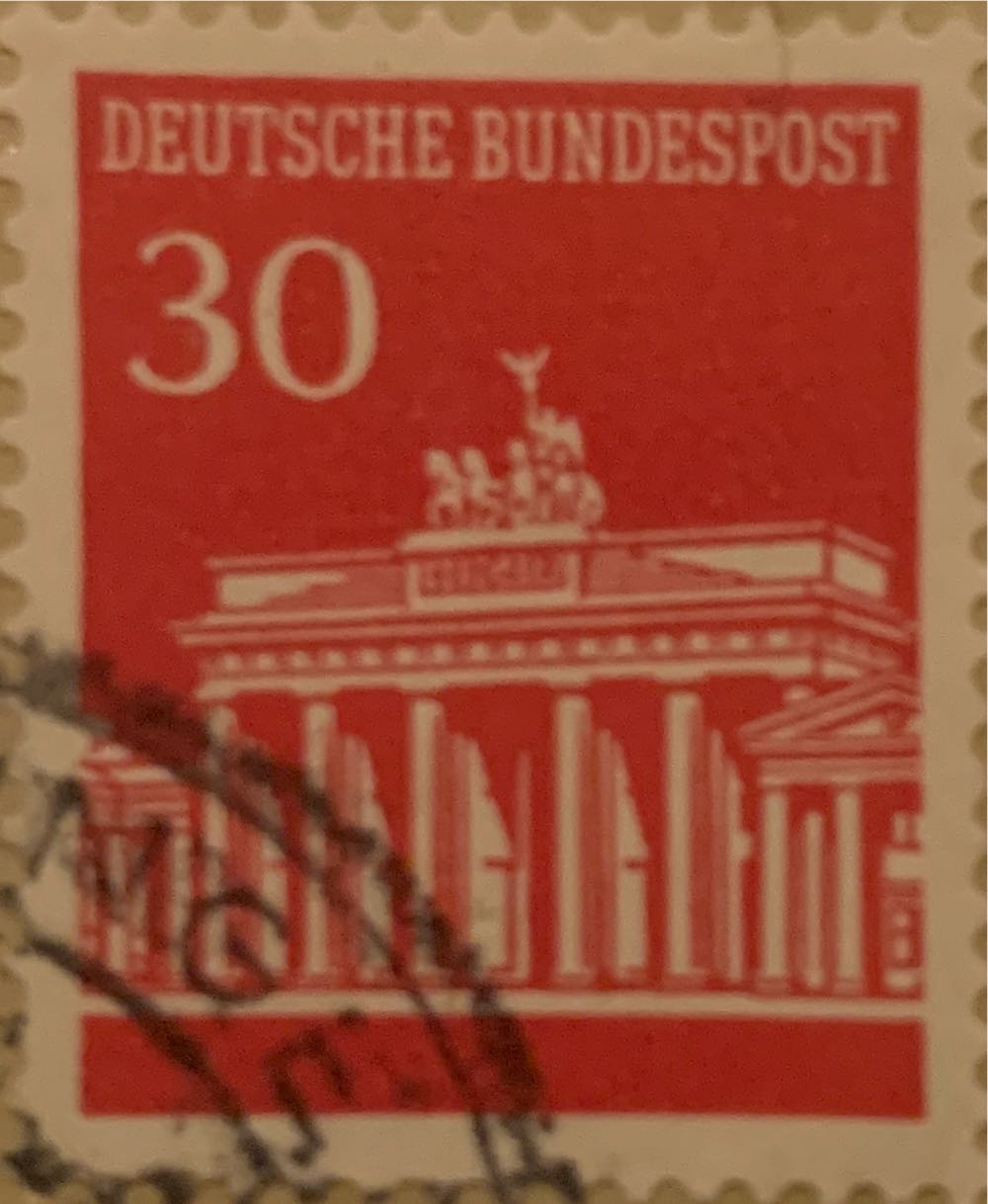 Brandenburg Gate  stamp collectible - Main Image 3