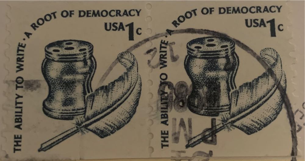A Root Of Democracy  stamp collectible - Main Image 2