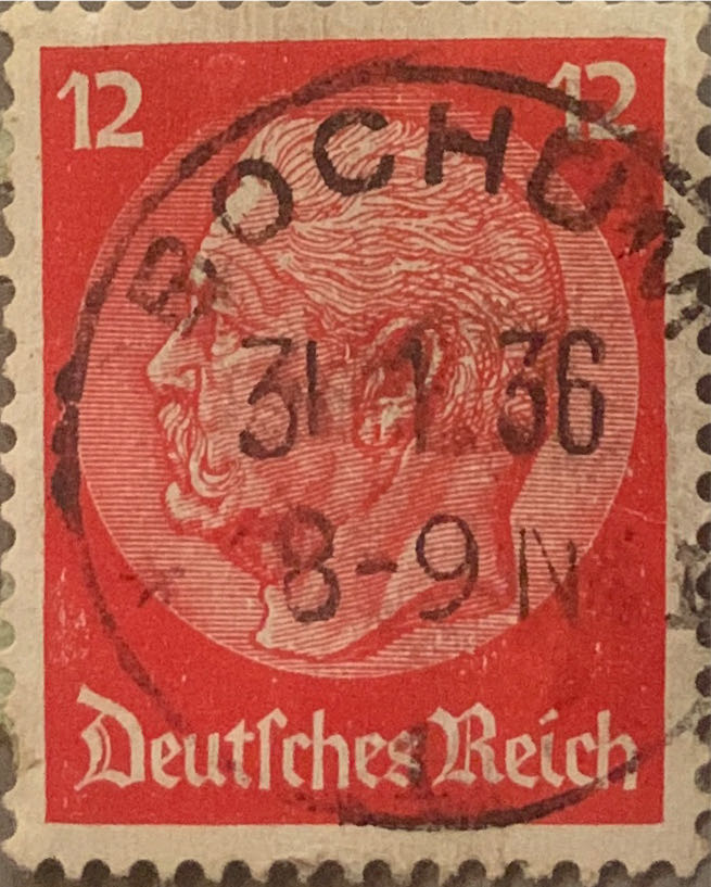 Paul Von Hindenburg  stamp collectible - Main Image 2