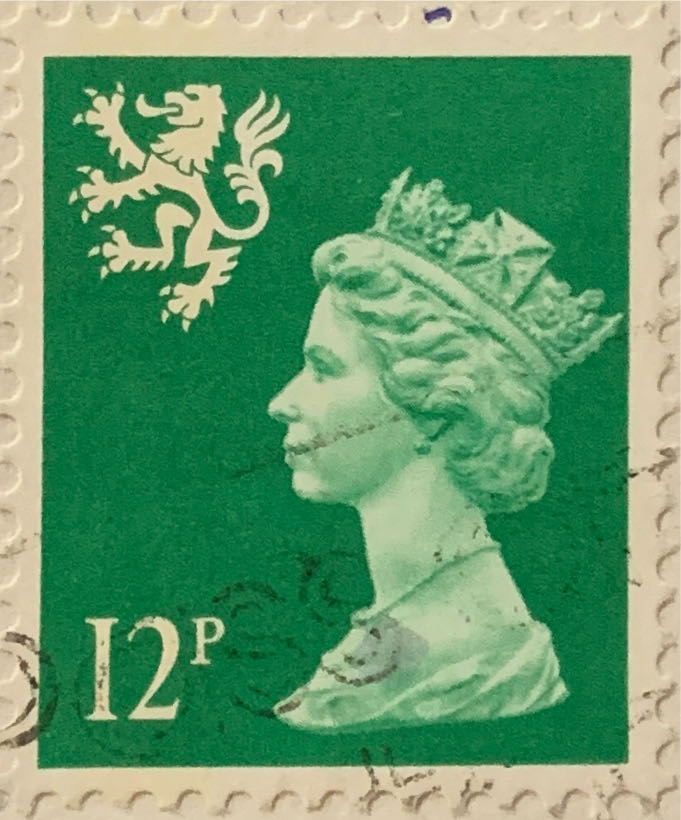 Scottish Queen Elizabeth 2  stamp collectible - Main Image 2