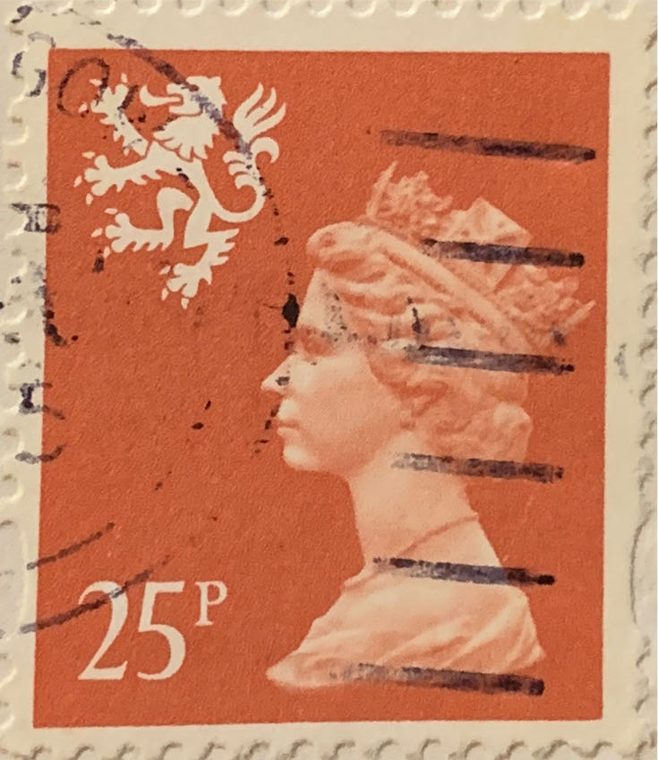 Scottish Queen Elizabeth 2  stamp collectible - Main Image 3