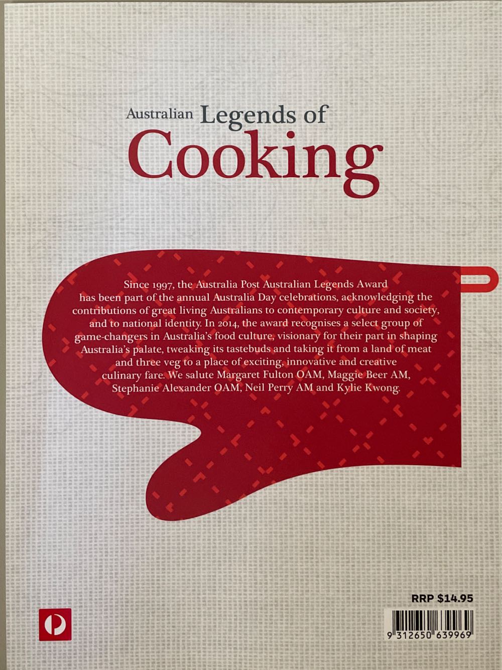 Australian Legends Of Cooking  stamp collectible [Barcode 9312650639969] - Main Image 2