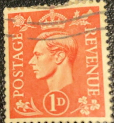 England 1941 1d  stamp collectible - Main Image 2