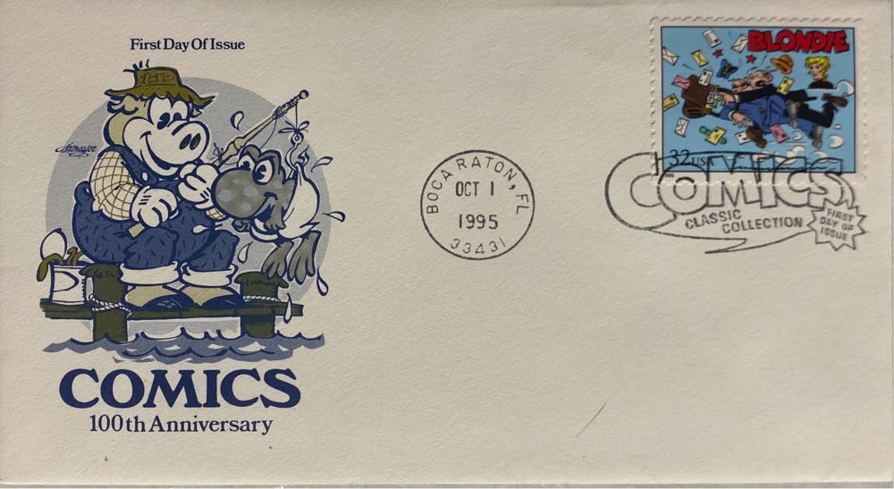 Sunday Funnies — Blondie  stamp collectible - Main Image 2