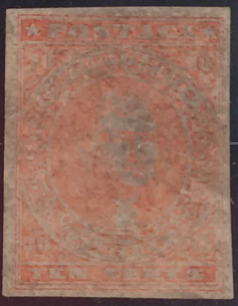 Tasmania 1d Carmine Mount Wellington Pictorial