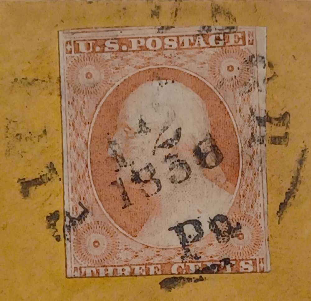 U.S. CVR SC# 11 Plt. # 37L4  stamp collectible - Main Image 2