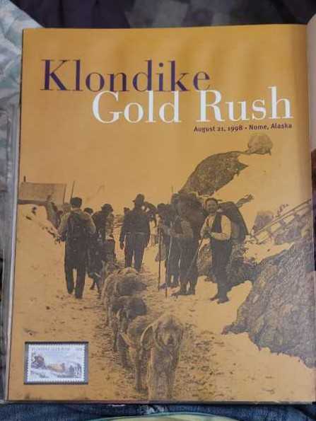 Klondike Gold Rush Stamp ¢32  stamp collectible - Main Image 2