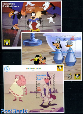 60 years Goofy 3 s/s  stamp collectible - Main Image 2