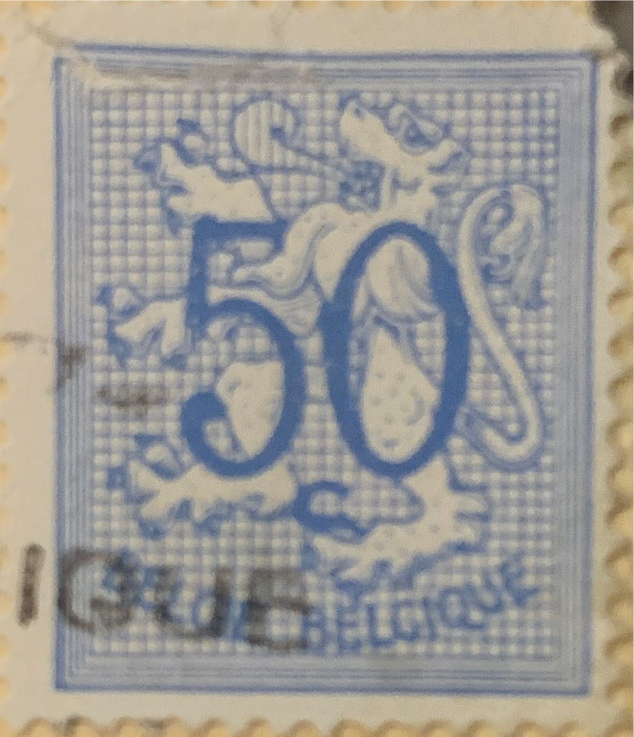 Belgium Lion  stamp collectible - Main Image 2