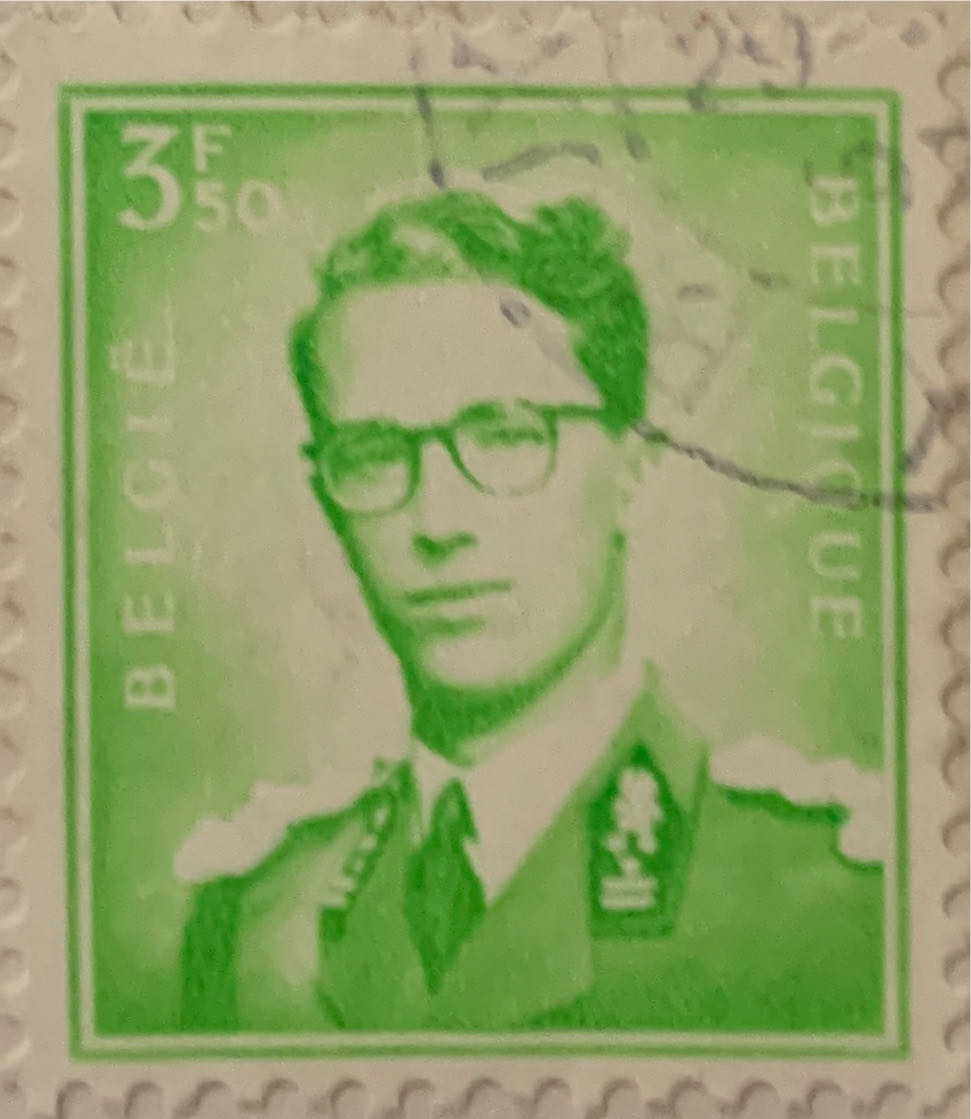 King Baudouin Young  stamp collectible - Main Image 2