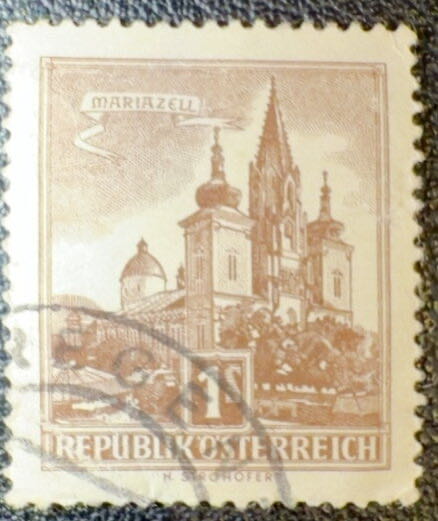 Mariazell Church  stamp collectible - Main Image 2