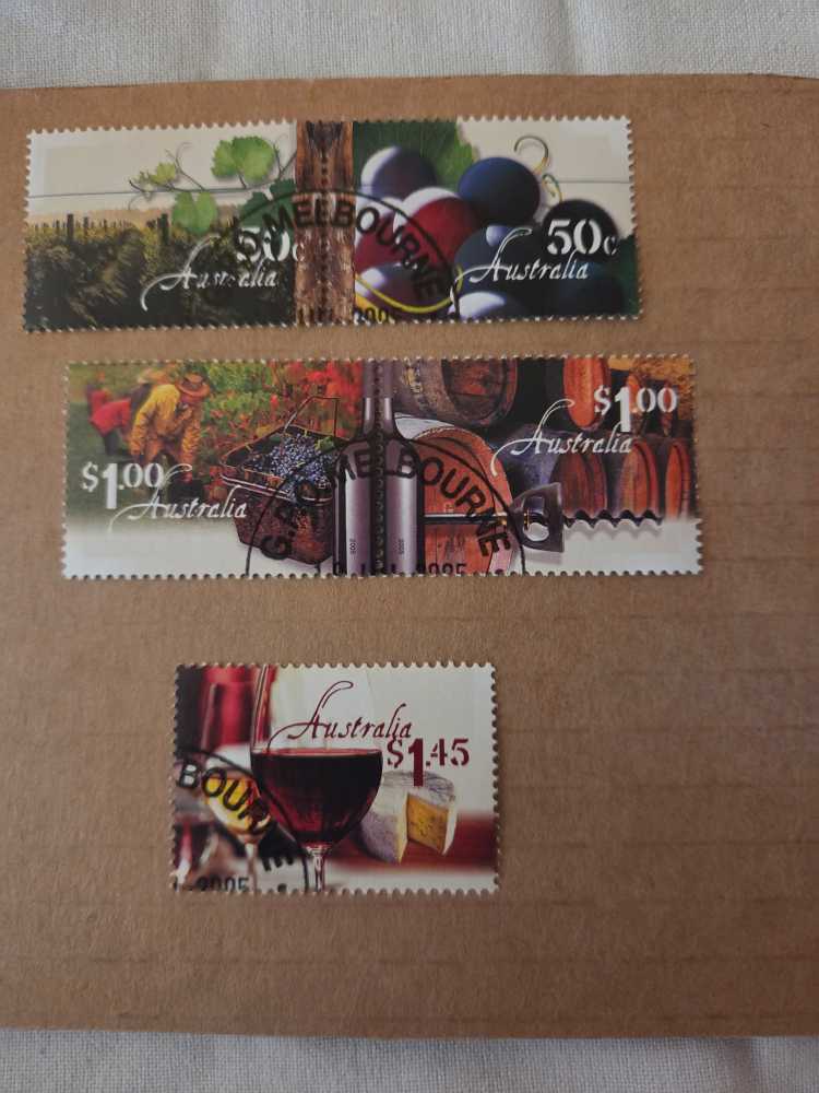 Australian Wines  stamp collectible - Main Image 4